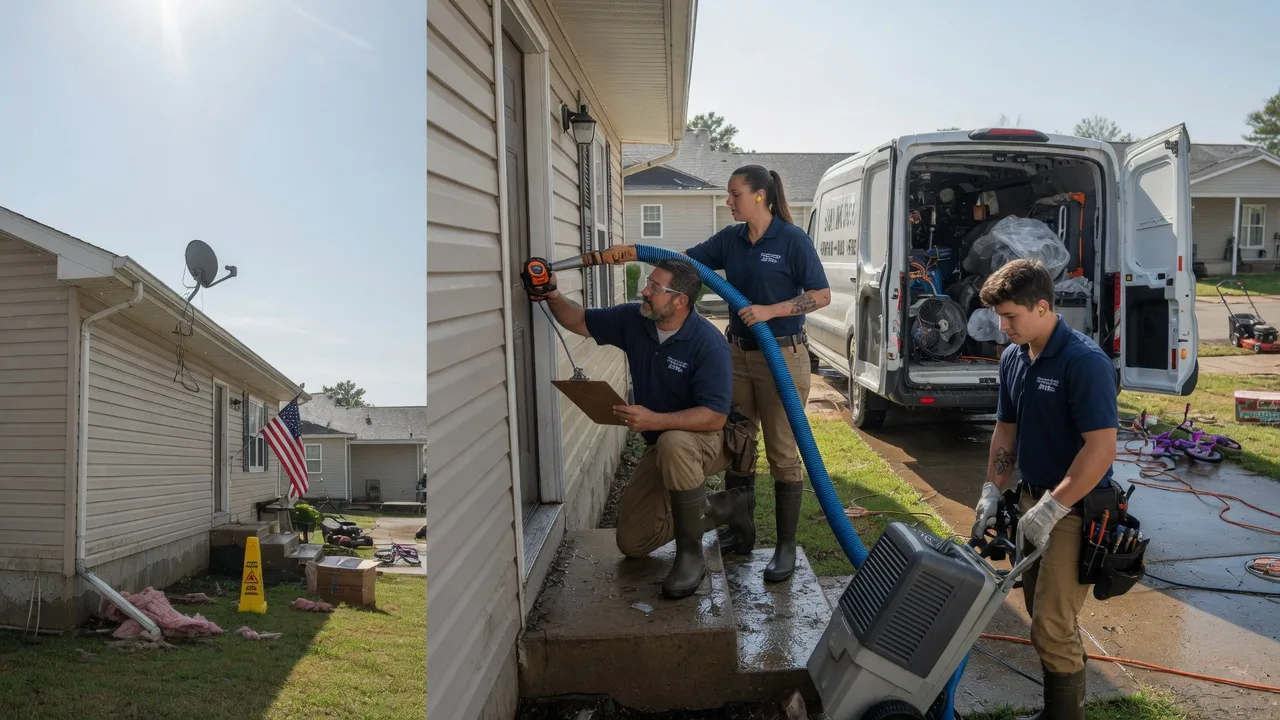 Ceiling Water Damage Restoration in Marionville, MO near me